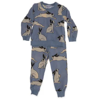 Set (Blauw, Meerkleurig) van Mini Rodini Organisch katoen, Elastaan