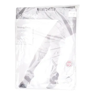 Collants en nylon (Gris) de Jolinesse Élasthane, Polyamide