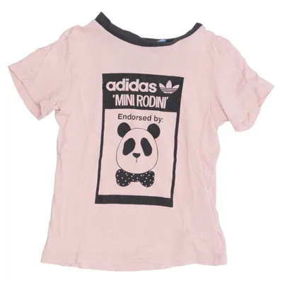 T-shirt (Pink, Black) from Adidas Mini Rodini Organic cotton