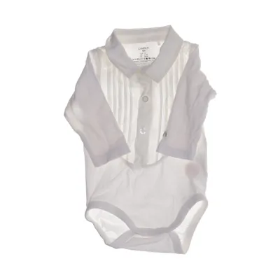 Body (Vit) från Lindex Baby Bomull, Elastan