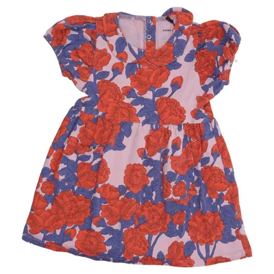 Dress (Pink, Blue, Red) from Mini Rodini Cotton, Elastane