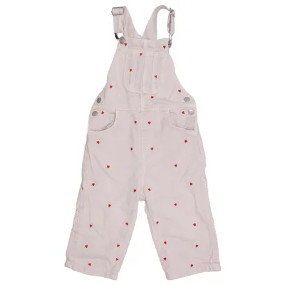 Overalls (Pink, Rød) fra Zara Bomuld, Polyester