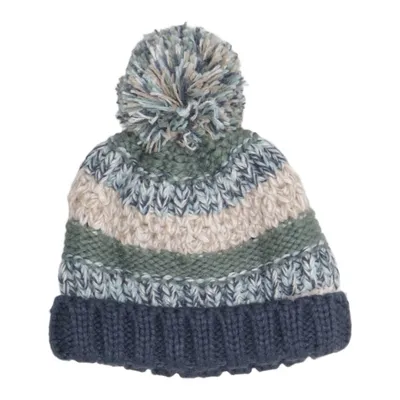 Bobble hat (Blue, Multicolored) from Next Baby Acrylic, Cotton