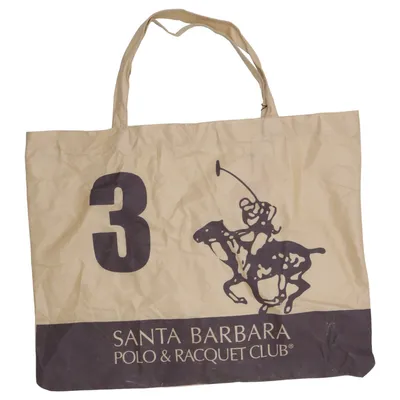 Canvas tas (Beige) van Santa Monica Polo Club