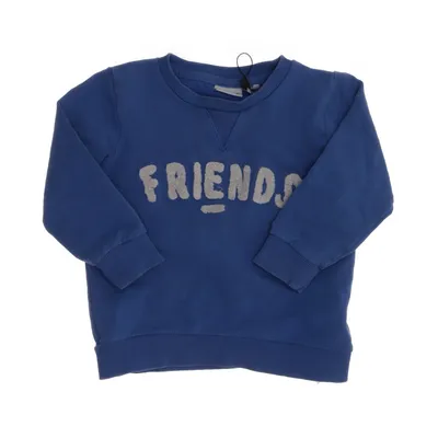 Collegetröja (Blå) från Name It Elastan, Ekologisk bomull