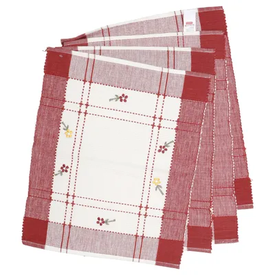 Placemat (Red, White, Multicolored) from Hemtex