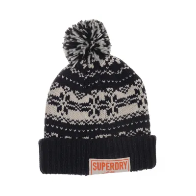 Bobble hat (Blue, White) from Superdry