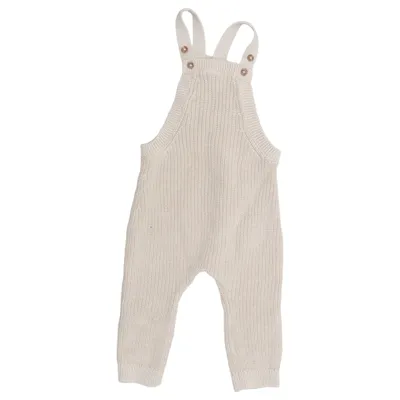 Hängselbyxor (Beige) från Lindex Baby Bomull