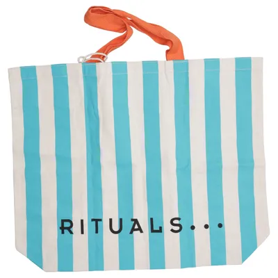 Sac en toile (Bleu, Beige, Orange) de Rituals Coton