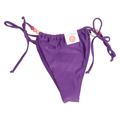 Bas de bikini (Violet) de Bik Bok Swimwear Élasthane, Polyamide, Polyester