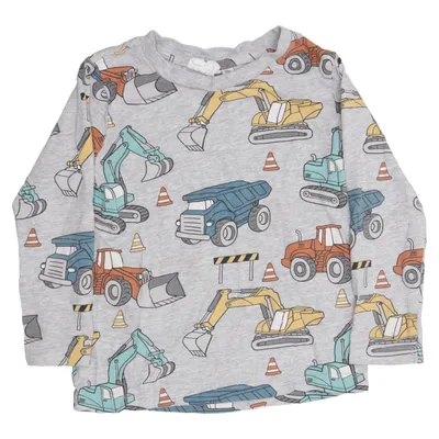 T-shirt à manches longues (Gris, Multicolore) de D.M.D by Denim Day Coton
