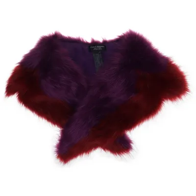 Collar (Purple, Red) from Zara Accessories Acrylic, Polyester