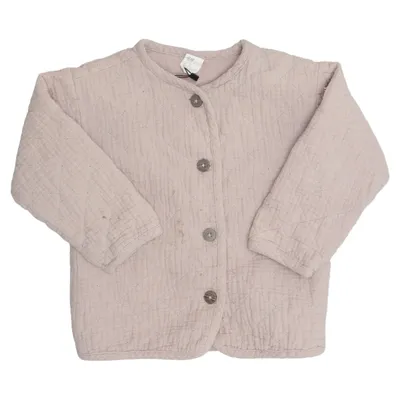 Jakke (Beige) fra H&M Baby Bomuld, Polyester