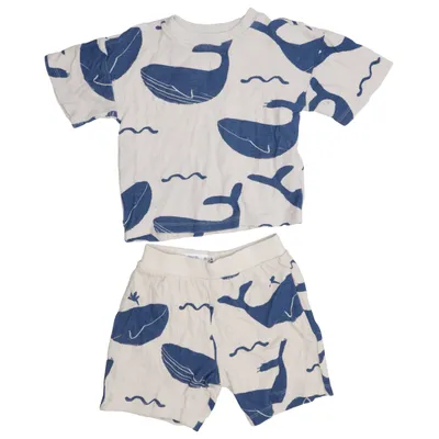 Pajamas (Beige, Blue) from Next Cotton