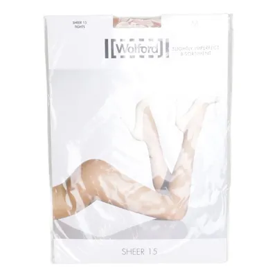 Collants en nylon (Sheer 15) de Wolford Coton, Élasthane, Polyamide