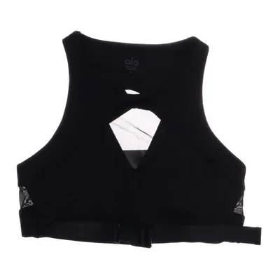 Sports-BH (Sort) fra Alo Yoga Elastan, Nylon, Polyester