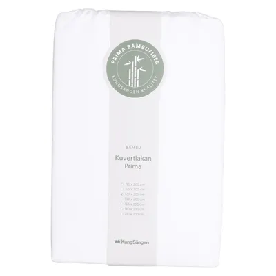 Fitted sheet (Prima) from Kungsängen Bamboo