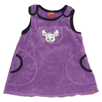 Kjole (Lilla) fra Bamse Bomuld, Polyester