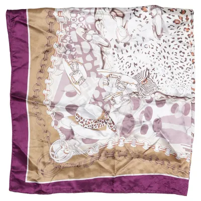 Neckerchief (Purple, Brown, Multicolored) from Jane Norman Polyester