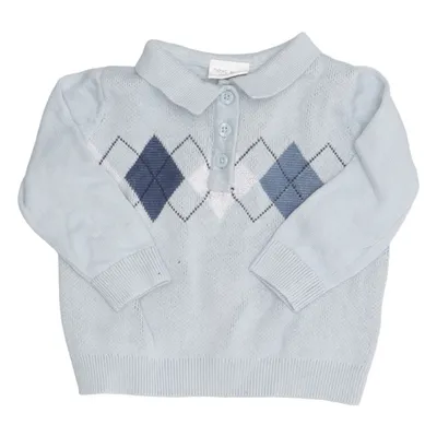 Sweater (Blå, Hvid) fra Next Baby Bomuld