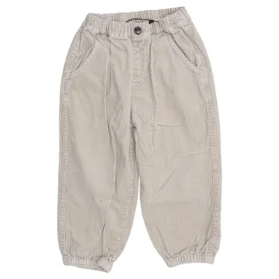 Corduroy pants (Beige) from Uniqlo Baby Cotton, Polyester