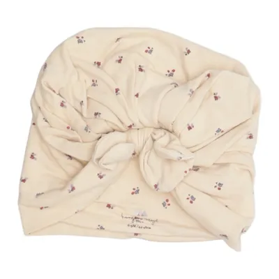 Turban (Beige, Multicolore) de Konges Sløjd Élasthane, Coton biologique