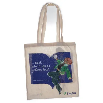 Sac en toile (Beige, Bleu, Vert) de Thalia