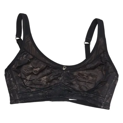 Soutien-gorge (Noir, Beige) de Abecita Élasthane, Polyamide