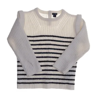 Tröja (Vit, Svart) från Kiabi Akryl, Elastan, Polyester