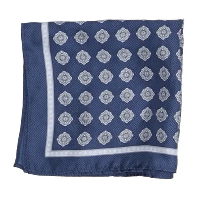 Zakdoek (Blauw, Wit)
