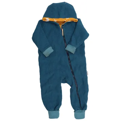 Onesie (Blauw, Geel) van Fuchs & Kiwi Katoen, Elastaan, Wol