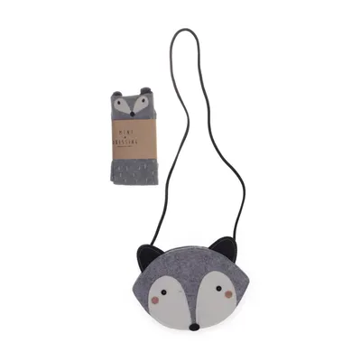 Shoulder-bag (Gray, Black) from Mini Dessing