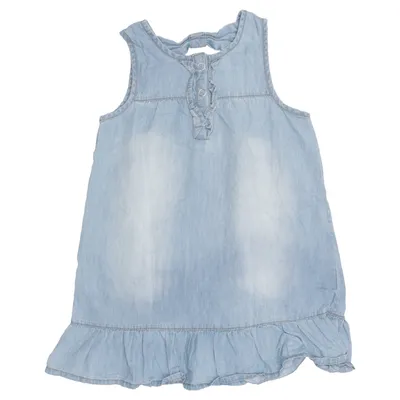 Denim dress (Blue) from Skill Cotton