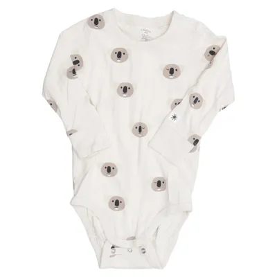 Body (Beige) från Lindex Baby Bomull, Elastan