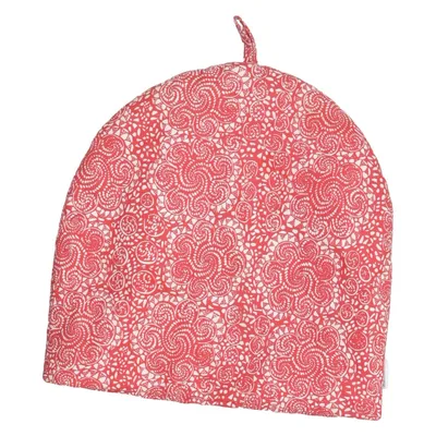 Housse de théière (Rouge, Blanc) de Marimekko Coton