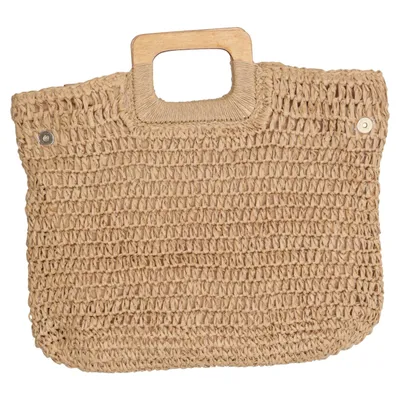 Strandtas (Beige) van Accessories by KappAhl Polyester