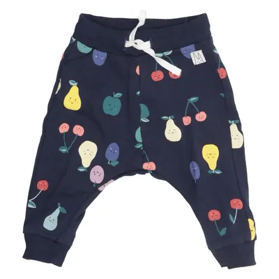 Mjukisbyxor (Blå, Flerfärgad) från Lindex Baby Bomull, Elastan