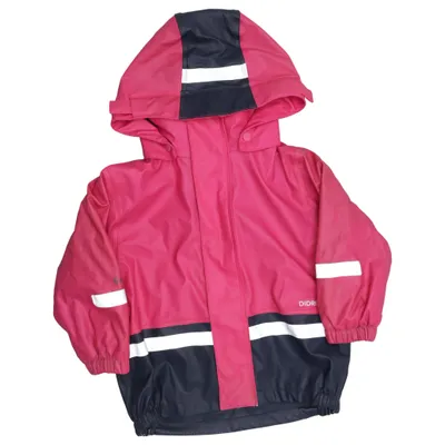 Regenjack (Roze, Blauw) van Didriksons Polyester, Polyurethaan