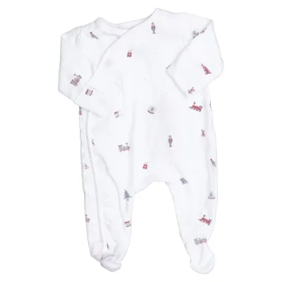 Rompers (White, Multicolored) from The Little White Company Organic cotton