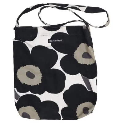 Canvas bag (Black, Beige, White) from Marimekko Cotton