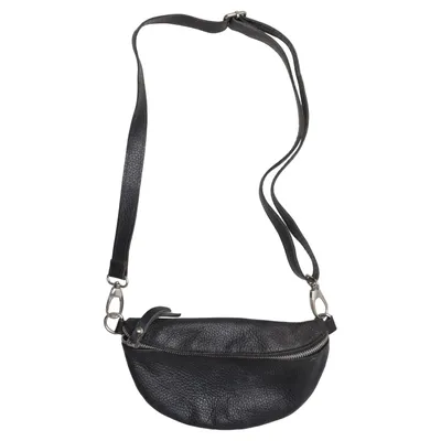Waist bag (Black) from SH Leder Leather
