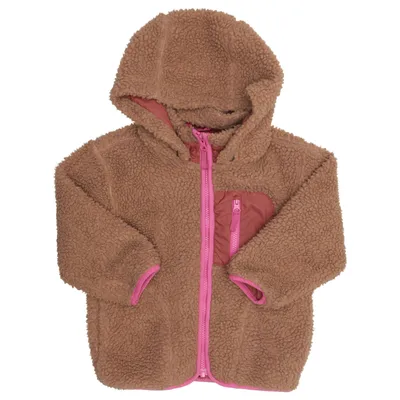 Fleecejakke (Brun, Pink) fra Minimarket Polyester