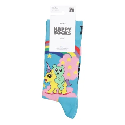 Strumpor (Blå, Flerfärgad) från Happy Socks Bomull, Elastan, Polyamid