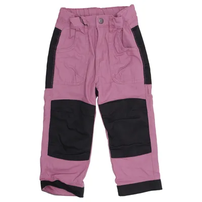 Pantalon d'extérieur (Rose, Noir) de Lupilu Coton, Polyester recyclé