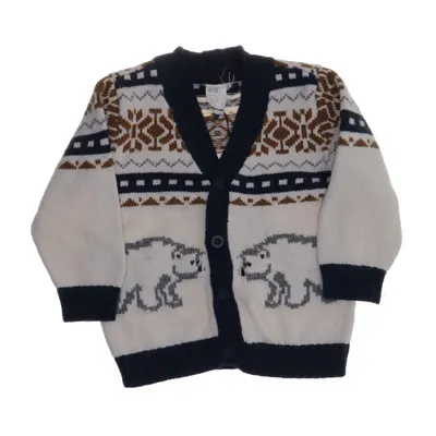 Kofta (Vit, Blå, Brun, Grå) från H&M Bomull, Polyamid, Ull