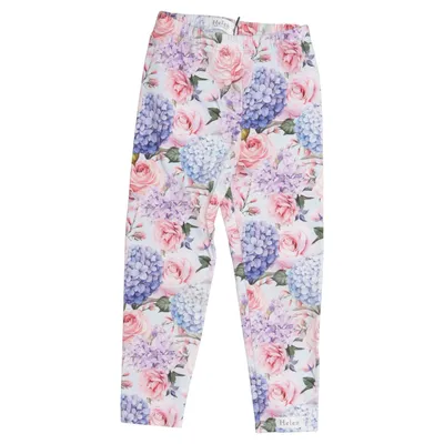 Leggings (Blå, Rosa, Flerfärgad) från Helen Bomull, Elastan