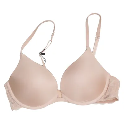 Bra (Beige) from Hunkemöller Elastane, Polyamide, Polyester
