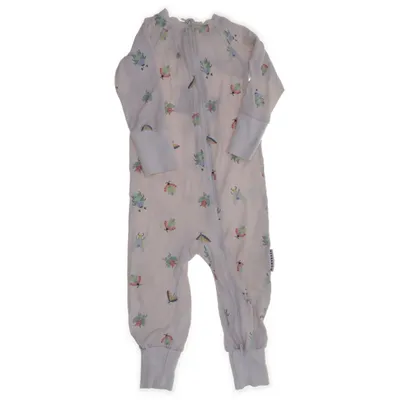 Rompers (White, Multicolored) from Geggamoja Bamboo, Elastane, Organic cotton