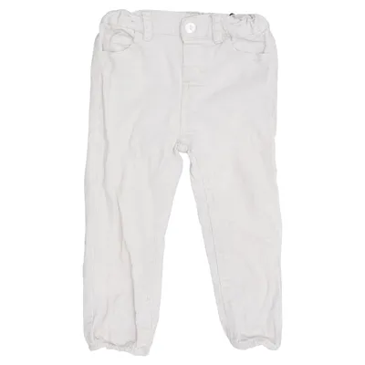 Pantalon en velours (Beige) de Gocco Coton, Élasthane