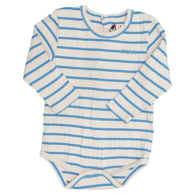 Body (Blå, Beige) från Tinycottons Bomull, Elastan